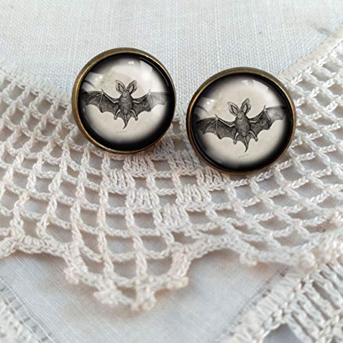 Victorian Bat Stud Earrings #TOP4