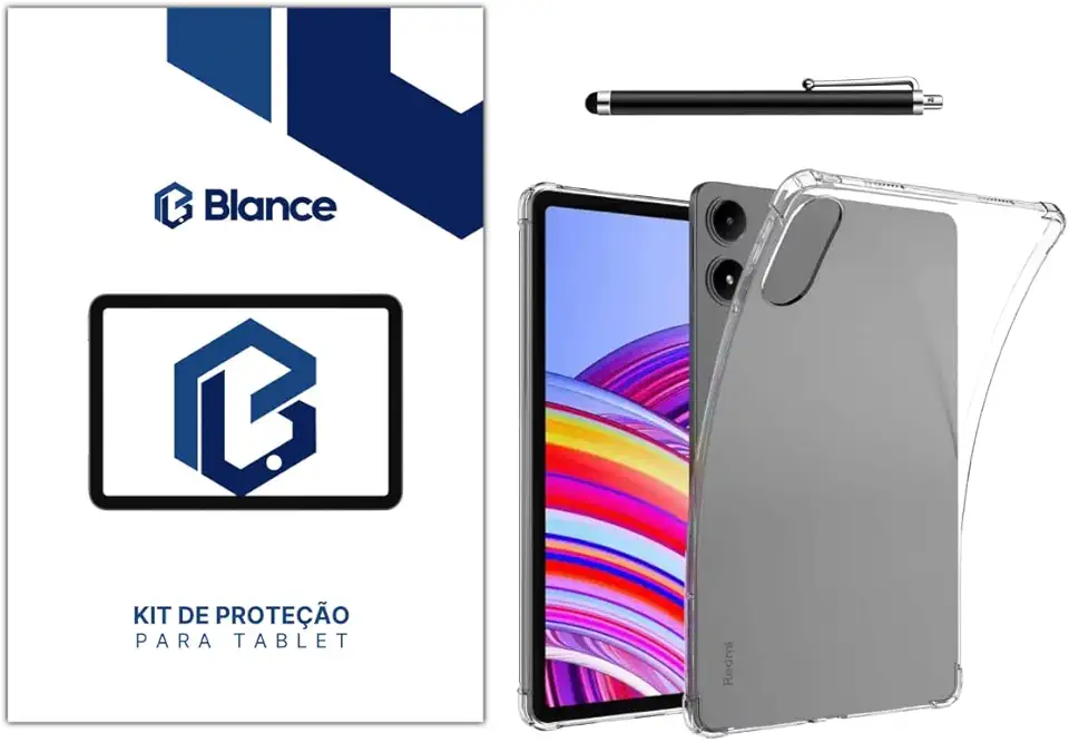 Blance, Kit Capa TPU + Película Hydrogel + Caneta Touch Para Poco Pad e Pad Pro 12.1