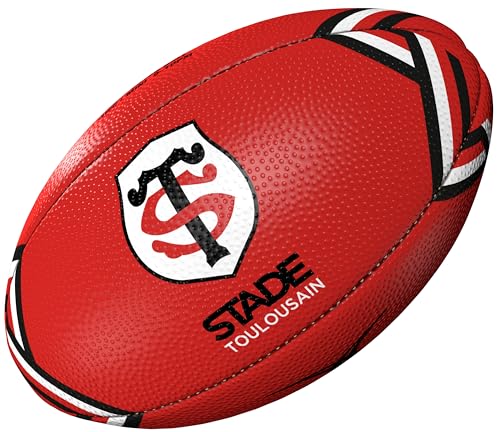 Gilbert Mini Ballon de Rugby Toulouse - Collection Officielle Stade TOULOUSAIN