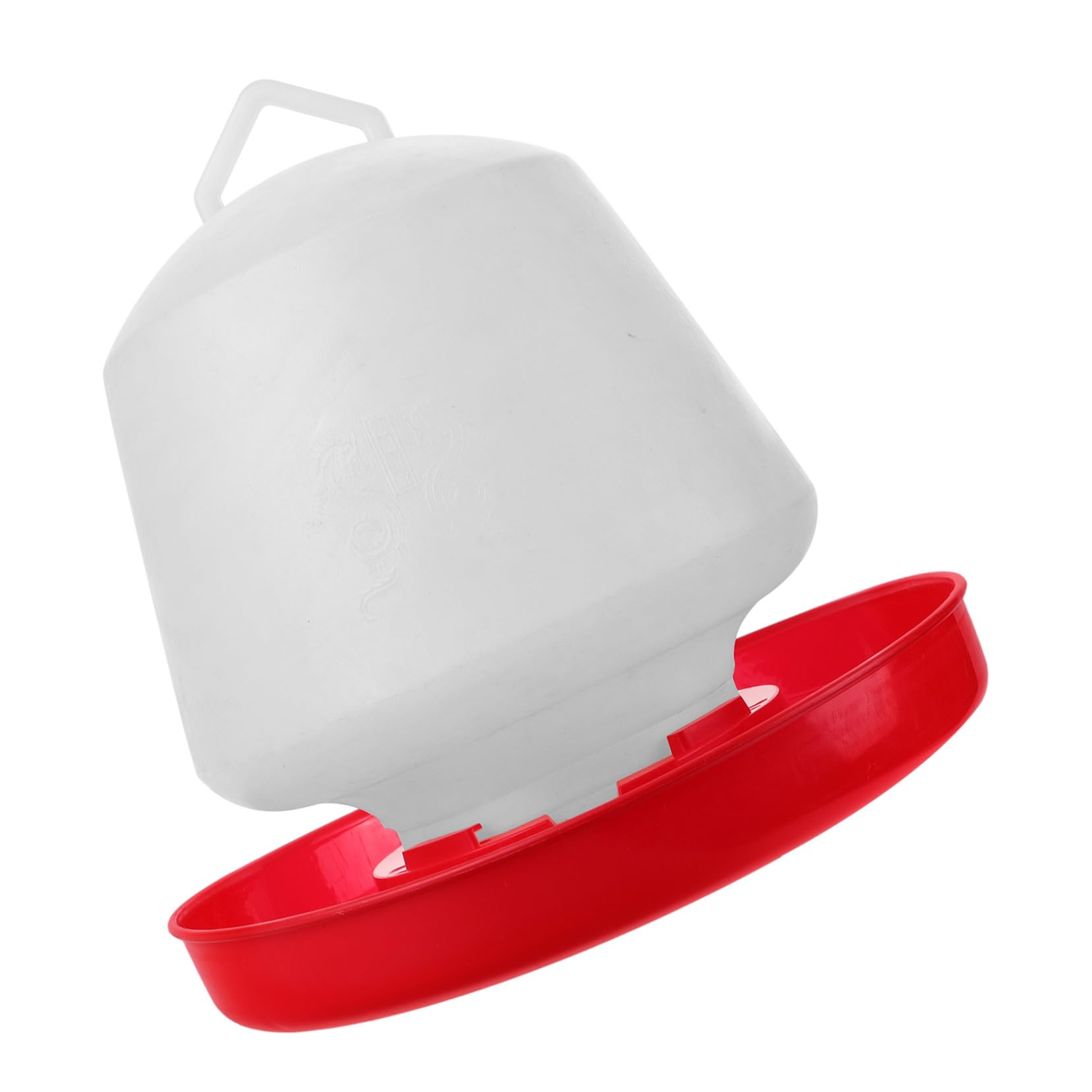 Abaodam Mangiatoia Per Pollame in Plastica Resistente Per Gabbie Di Polli e Volatili Da Cortile, Contenitore Stabile e Facile Da Pulire Adatto a Piccioni e Polli Per Uso Esterno