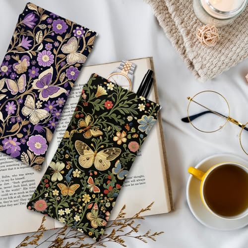 Image of Eyeglasses Sunglasses Case PU Soft Squeeze Top Glasses Pouch for Women Men,Animal Pattern Portable Anti Scratch