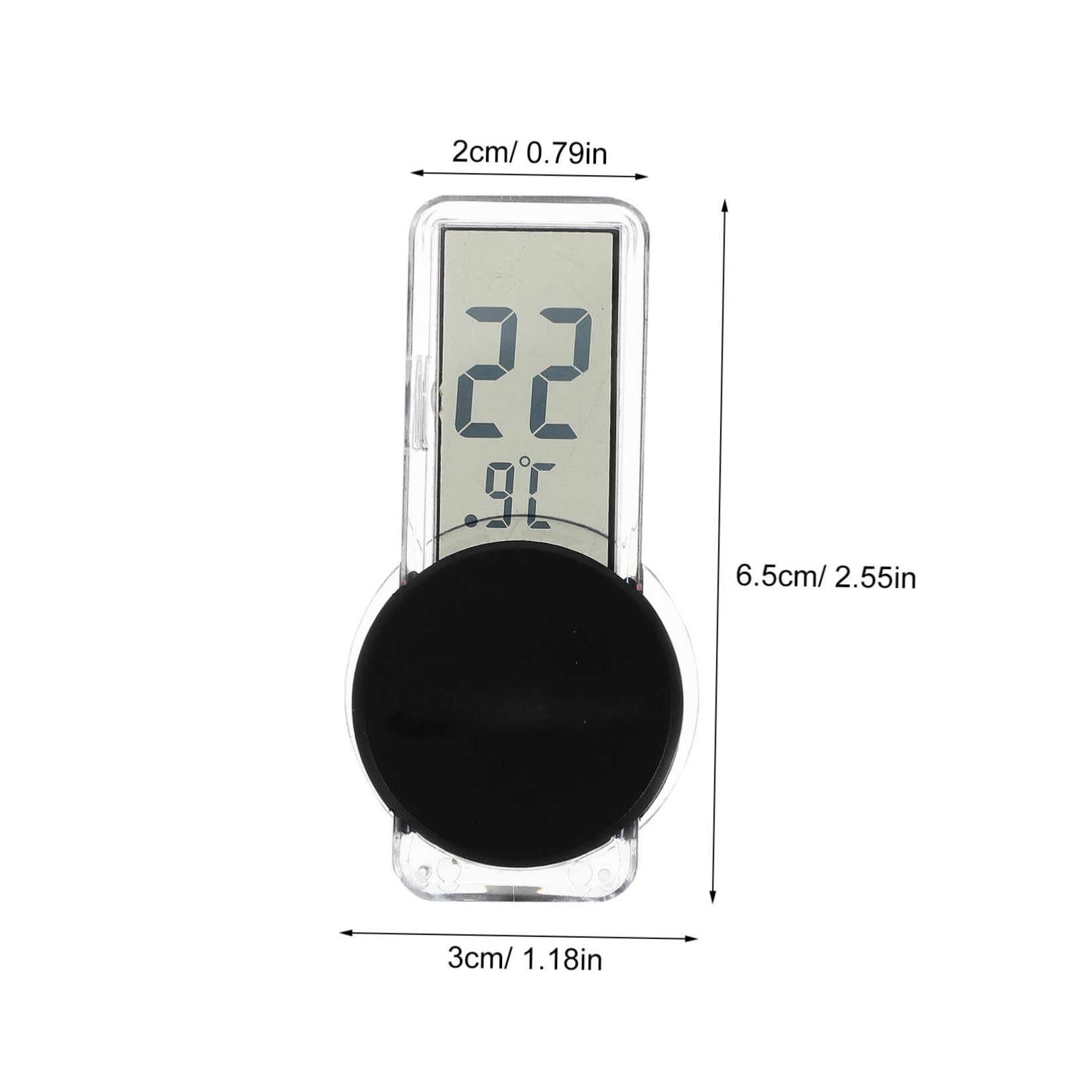 POPETPOP Multi Purpose Digital Thermometer for Reptile Breeding Box and Fish Tank Gauge for Accurate Measurement Easy to Use Durable Design for Home Use