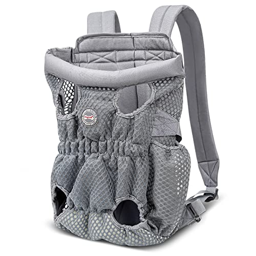 ALLSOPETS Dog Carrier Backpack for Small Medium Dogs, Lightweight