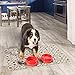 Vinyl Floor Mat, Durable, Soft and Easy to Clean, Ideal for Kitchen Floor, Mudroom or Pet Food Mat. Freestyle, Wrought Iron Deco Pattern (2 ft x 3 ft)