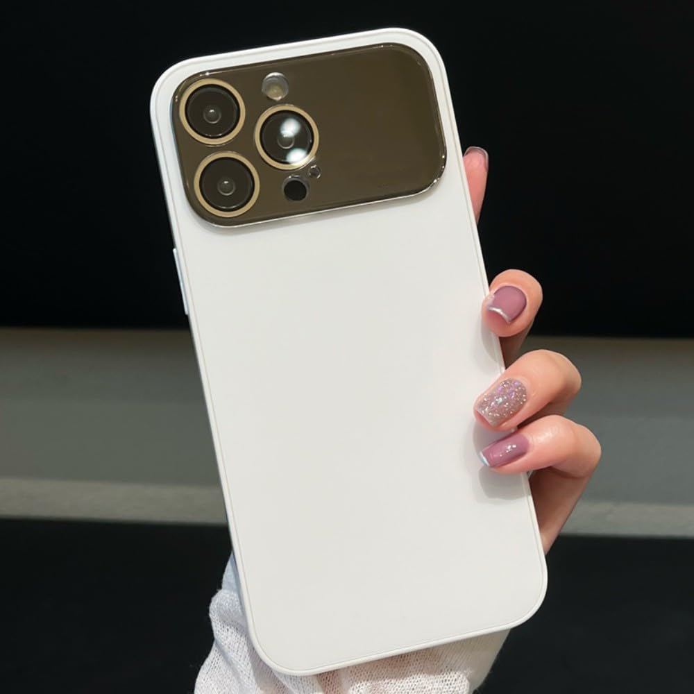 Étui iPhone 12 Pro Max anti-rayures mat blanc pour protéger les objectifs photo - 8