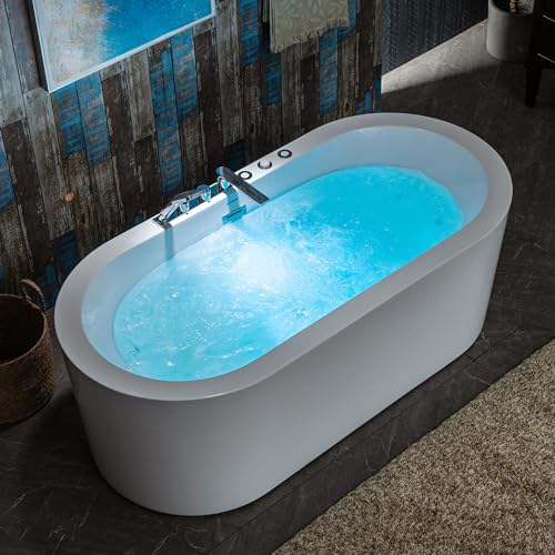 WOODBRIDGE 66-1/2" x 31-7/8" Whirlpool Water Jetted and Air