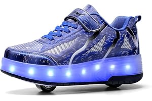 Kids Ylllu Light Up Double Wheeled Shoes - The Ultimate Gift for Active Kids