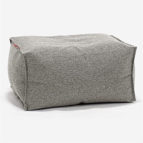 Lounge Pug Puf Escabel de Lana Sintética