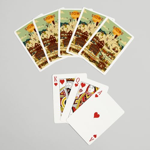 Baraja Póker Stowe Vermont Geométrica 52 Cartas miniatura 7