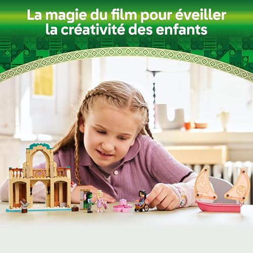 LEGO Wicked Glinda, Elphaba & Nessarose à l’Université de Shiz - Jouet de Construction avec Bateau, 3 Mini-Poupées & Accessoires Amusants - Cadeau pour Fille & Fans du Film dès 7 Ans 75681