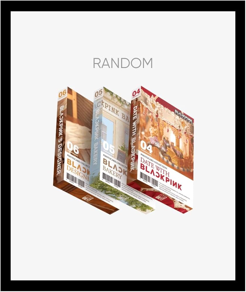 Amazon.com: Blackpink - The Game PHOTOCARD Collection No.4~6