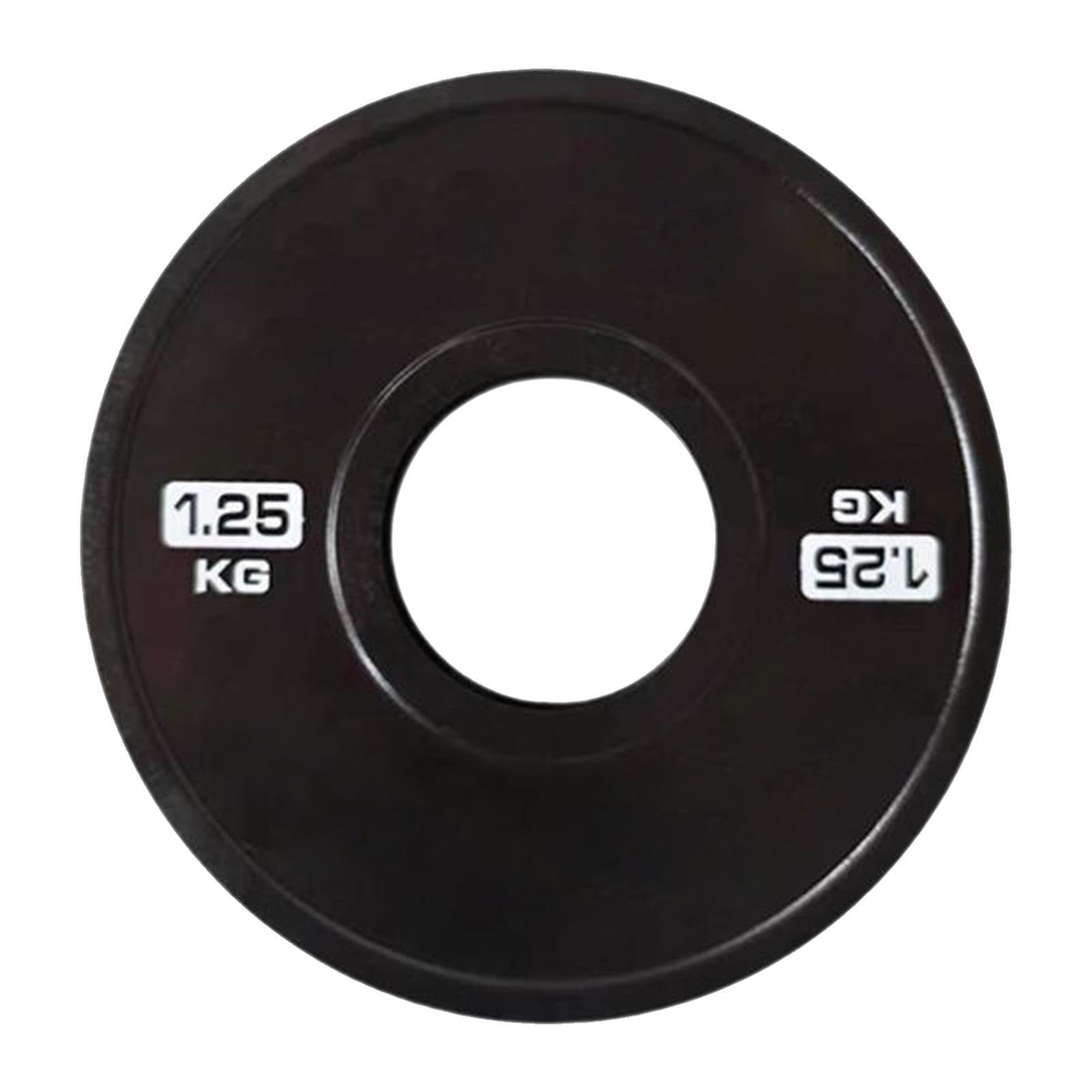 Disco Peso Placa Barra Entrenamiento Fuerza Fabricado con Acero Y Goma Antideslizante Diseño Especial para Agarre Seguro Compatible con Barras Estánda