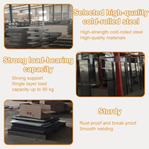 5-Shelf Gondola Display Rack for Retail, Grocery, Convenience Stores & Office Supplies - Wall-Mounted Shelving Unit (120cm x 165cm) - Maximize Visibility & Sales