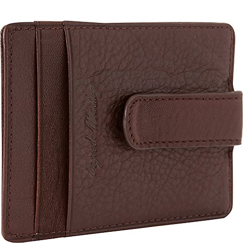 Cashmere Men's ID Front Pocket Clip Wallet Color: Black2