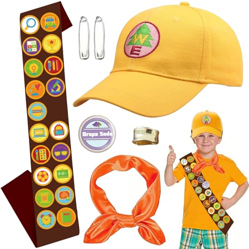 WENAUAN Disfraces de Scouts, 5PC Disfraces de Carnaval para