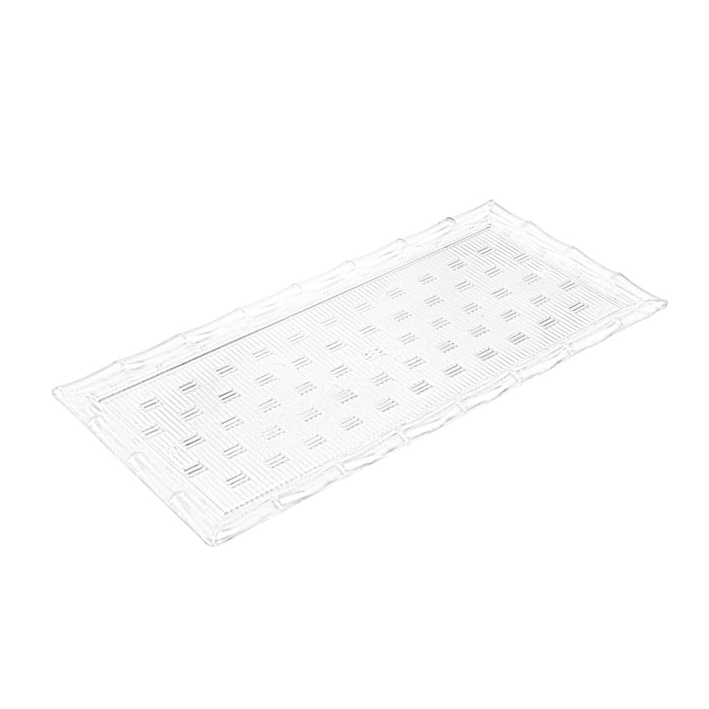 Bandejas transparentes para pan con acabado cristalino de alta densidad