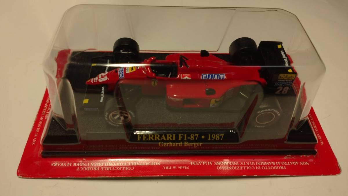 Amazon | ixo製 アシェット 1/43 フェラーリ F1-87 1987年 №28