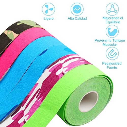 Fitness, Sports cinta kinestesica Marca MXBEAUTY (3)