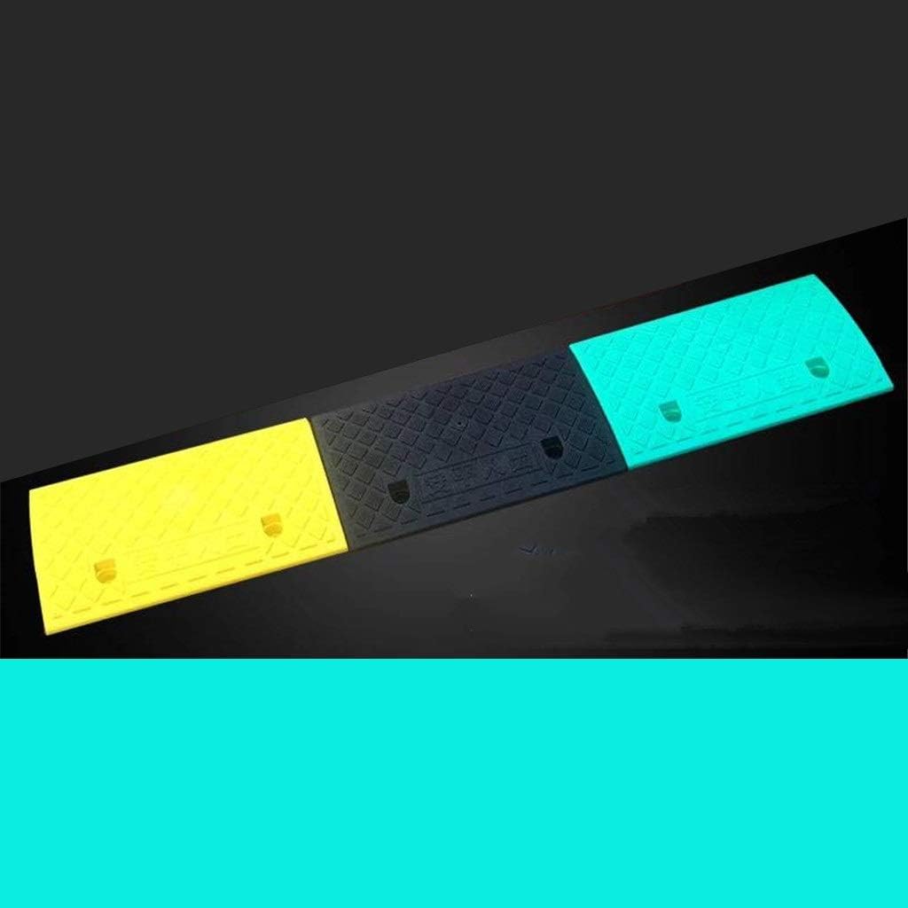 滑り止めと耐圧性に 使いやすいプラスチックランプ、環境保護ポータブルスロープマット、厚みのある安全ランプ/ネジ穴設計で段差を解消