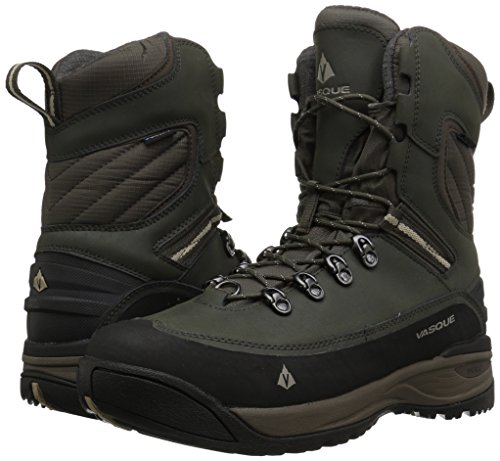 Vasque mens Snowburban Ii Ultradry Snow Boot, Brown Olive/Aluminum, 10.5 US