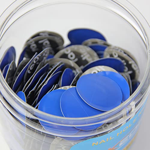 Image of Wokyo 200Pcs 32mm Tire Repair Patches Cold Patch, Glueless Natural Rubber Puncture Repair Kit for Car Truck Motorcycle Bicycle - Round Heavy Duty Radial Tube and Tire Patch Universal Fit