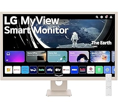 PCモニター LG MyView Smart Monitor ホワイト24.5型 LG 27