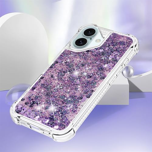 Coque iPhone 16 évitez les rayures grâce au TPU souple violet