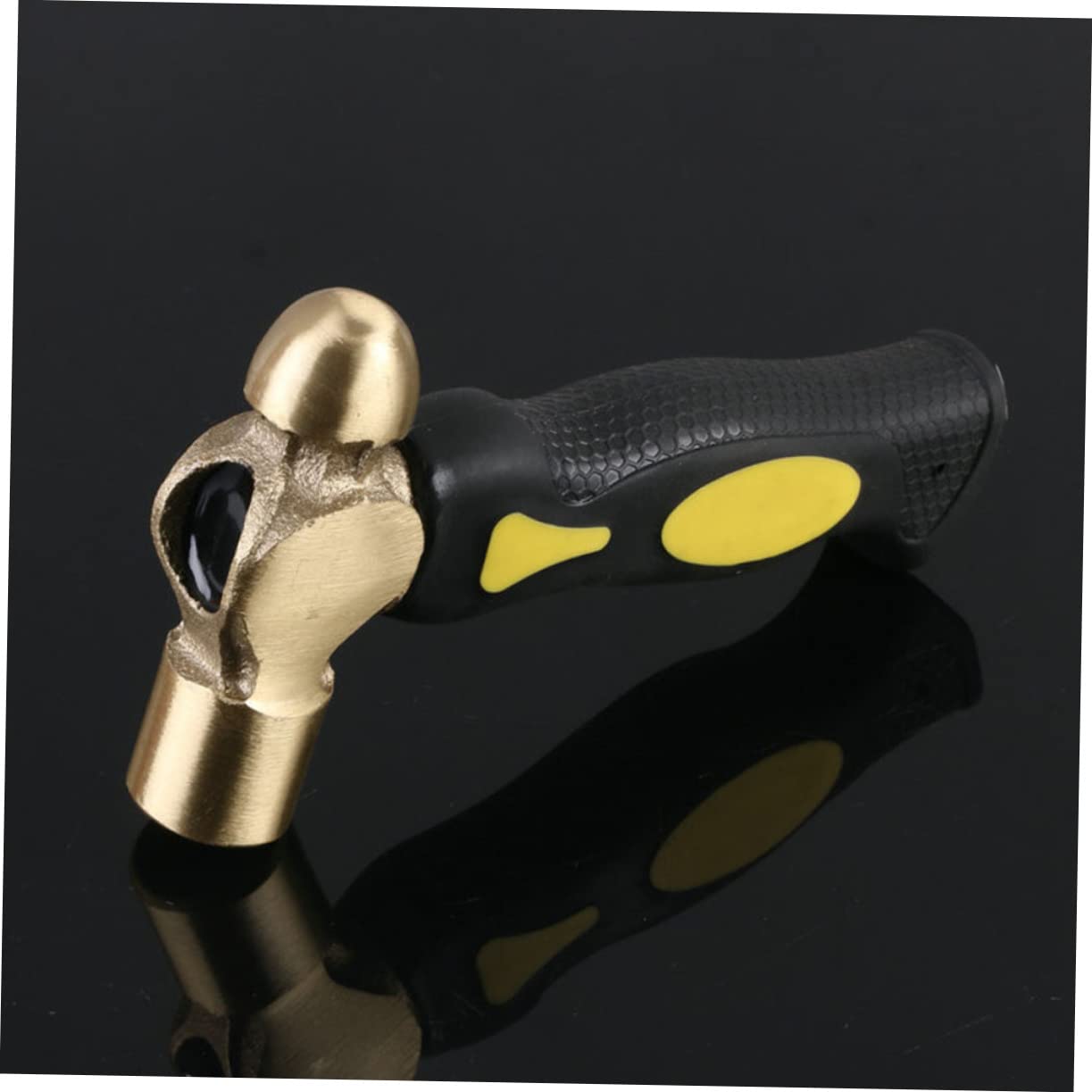 Angoily Martillo De Estampación De Latón De Mango y Agarre Ergonómico Para Bricolaje y Manualidades