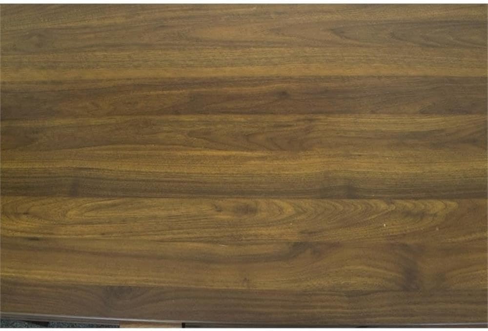 Mid Century Danish Walnut Wood Desk with Drawer