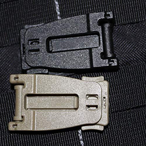 Andoer Acessórios de mochila de ventilador militar ao ar livre conexão de fita clipe de fivela mochi