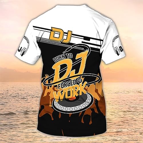 Personalized DJ 3D Shirts, Custom Name DJ 3D Shirts, DJ 3D All Over Print for Men Women, Gifts for DJ / 12