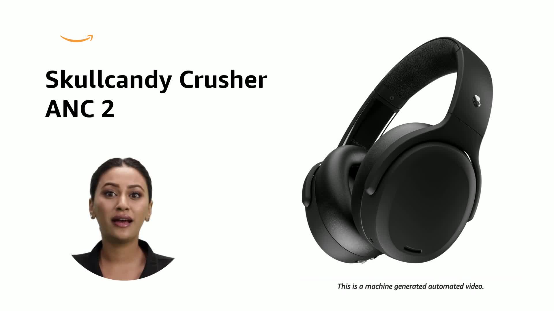 Refurbished) Skullcandy Crusher ANC 2 Over-Ear Noise