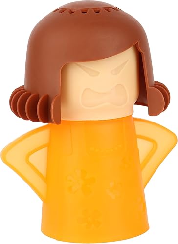 TOPIST Angry Mama - Limpiador de microondas Angry Mom para horno de microondas limpiador de vapor y desinfecta con vinagre y agua para cocinas