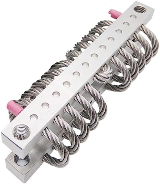 10 Loops Wire Rope Isolator 304 Stainless Steel Anti-Vibration Mount Shock Absorber Damper