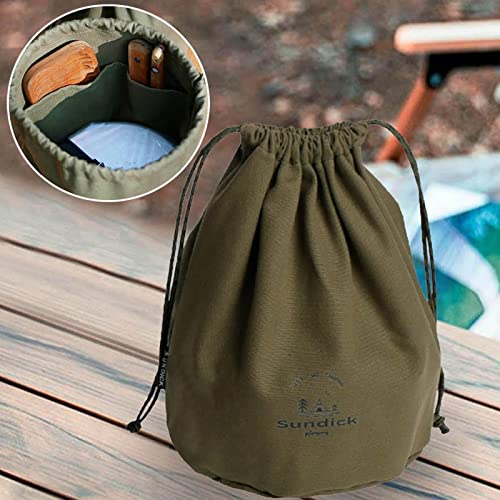 Drawstring Bag, Cookware Carrier Utensils Organizer Portable Lightweight Camping Pouch Bags for Climbing Short Trips Party BBQ Backpacking3