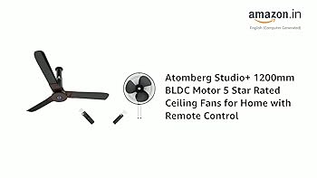 Buy atomberg Studio+ 1200mm BLDC Motor 5 Star Rated Ceiling Fans