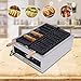 Commercial Waffle Stick Maker, 2200W Waffle Baker Machine, Non-Stick Stainless Steel Waffle-Stick Maker with Adjustable Time & Temperature for Restaurant Bakery Snack Bar Family