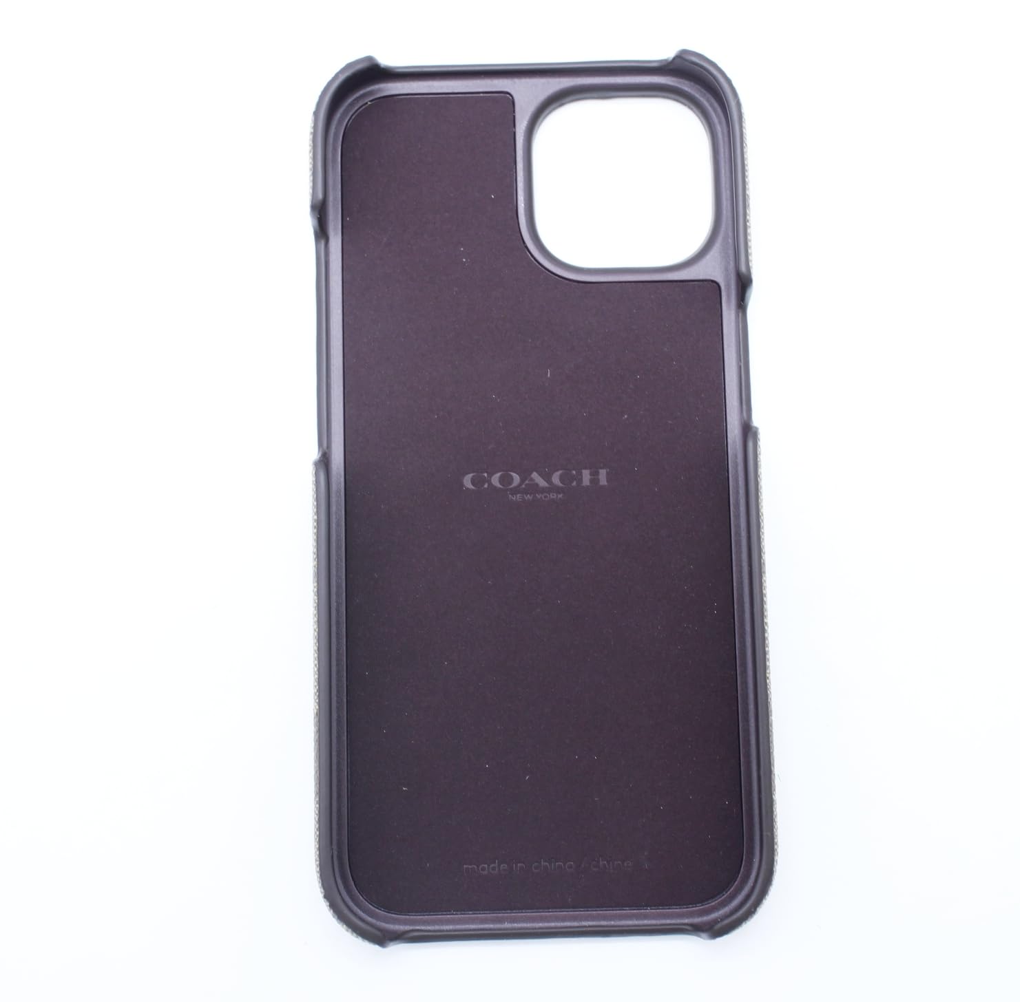 新品　COACH コーチ レザー iPhone 15 ケース スマホ Amazon.co.jp: [Coach] iPhone 15 Plus ケース Leather Slim
