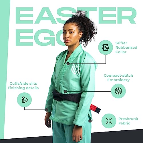 Sanabul EEGI-GREEN-W2 Easter Egg Bjj Gi For Women thumb #2