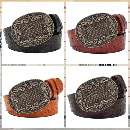 Image of Western Cowboy Vintage Rodeo Cross Prayer Horse Belt Buckle Men