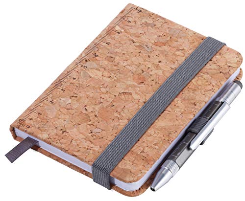 Troika - Blocco note DIN A7 con penna a sfera con