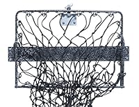 Algopix Similar Product 2 - Hay Hoops Wall Hay Feeder with Net Black