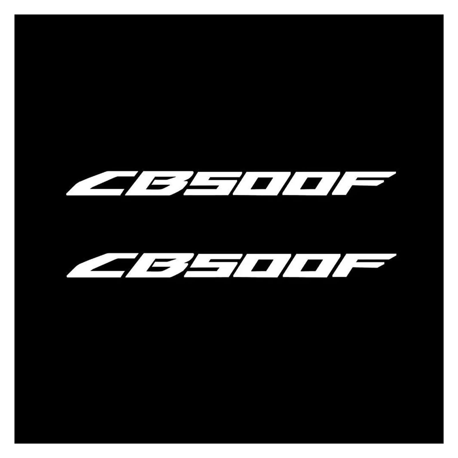 for CB500F CB500 500F Motorcycle Glow Stickers Decal CB 500 F Accessories(Silver,2cm*12cm)