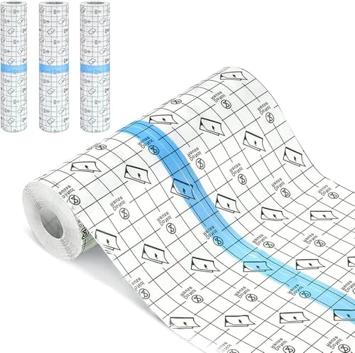 ATAUSD Tattoo Folie Heilung & Wasserdichte Pflaster Groß (15cm x5m) - 3 Rollen...