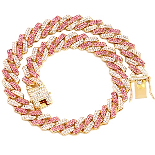 Collier pour chien de taille moyenne or rose cadeau étincelant - 2