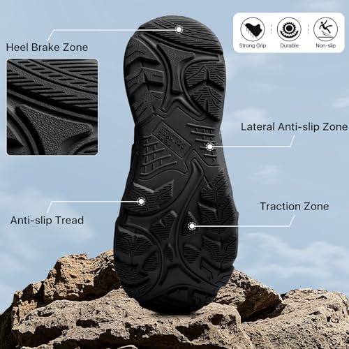 free soldier men39s waterproof tactical work boots lightweight comfortable combat hiking boots