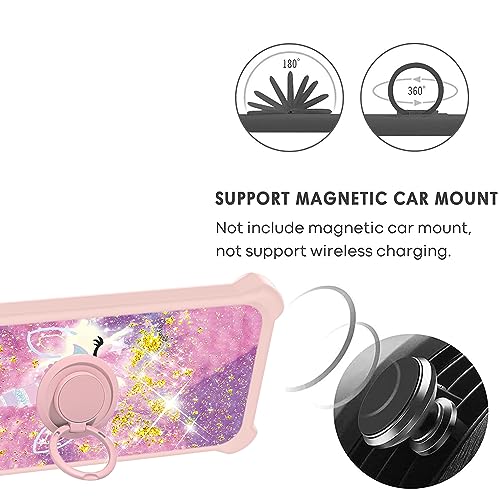 Coque BLU G63 avec protection écran verre trempé et support bague silicone JSF-DJS - 5