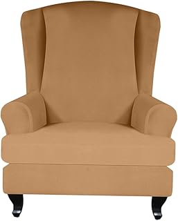 Levemolo Protetor De Cadeira Capa De Cadeira Reclinável Capa De Assento Para Protetor De Cadeira De Casa Capa De Cadeira De Jantar Deslizante Elástica Capa De Assento De Cadeira Caqui