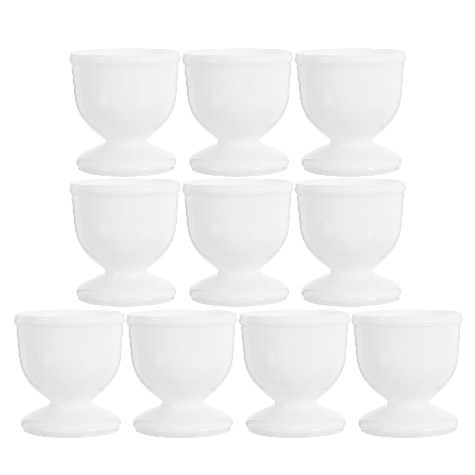 10 soportes para huevos ibasenice de plástico reutilizables para cocina y nevera