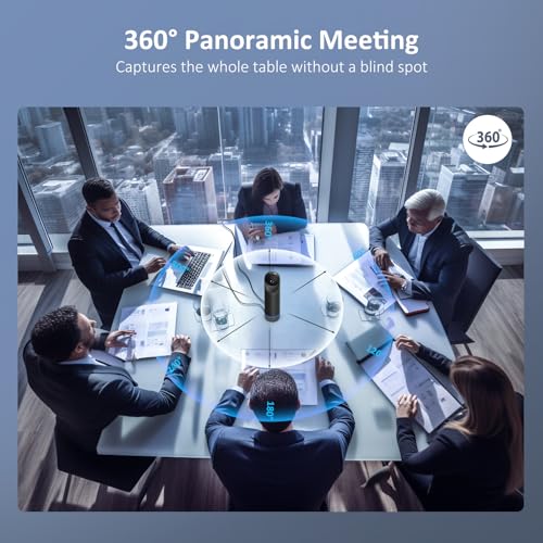 Image of NexiGo Meeting 360 Ultra (Gen 3), Enhanced All-in-One Conference Camera System, Multi-Camera Setup, 8K Capture, AI-Powered Framing and Auto Tracking, for Medium to Large Meeting Rooms